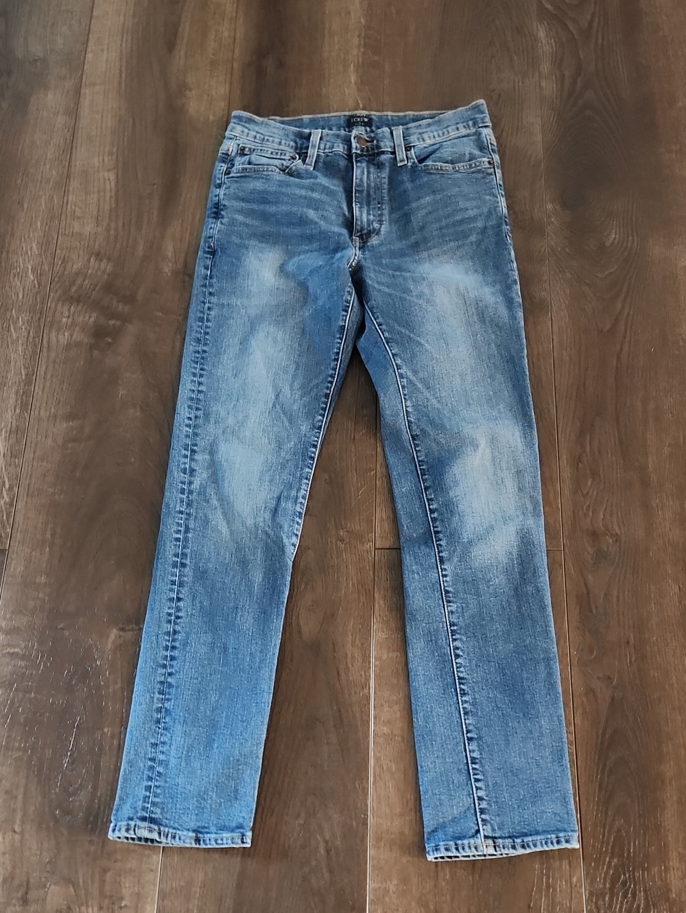 J. Crew Men’s Flex Slim Straight Jeans |  Med Blue Wash | Size W29 x L32 Preppy